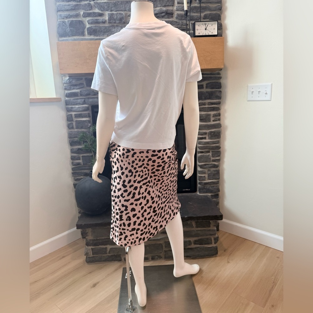 Princess Polly Pink Leopard Pencil Skirt - Picture 4 of 5